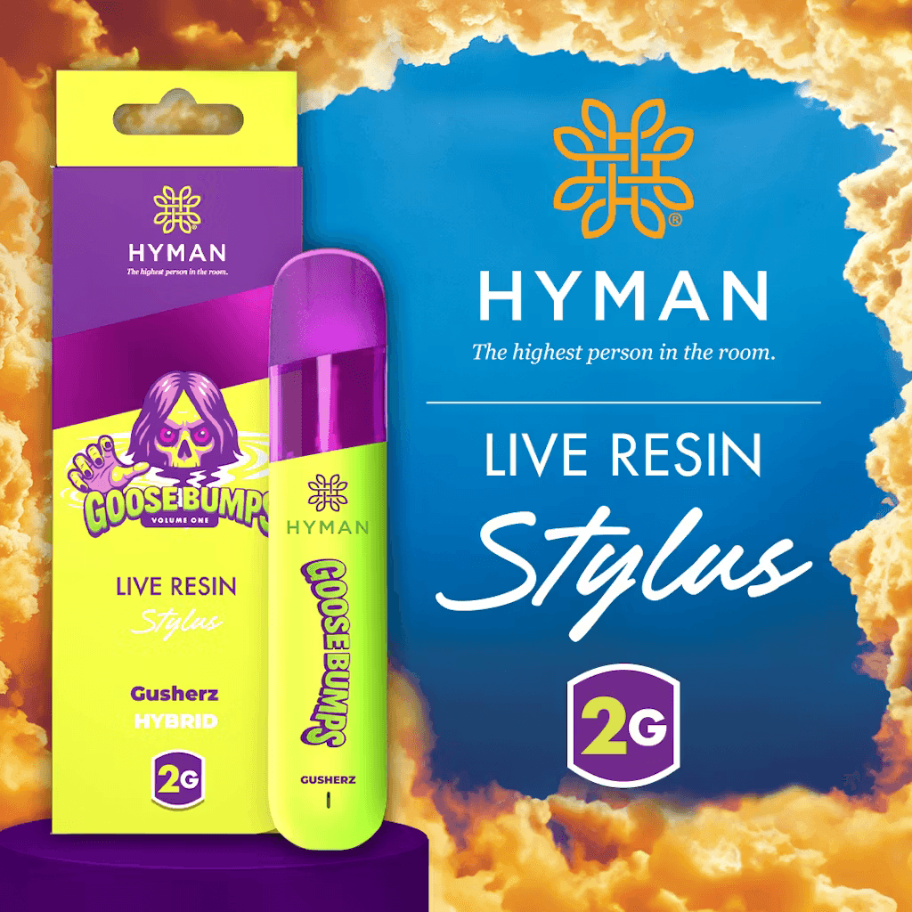 Goosebumps | 2G Live Resin Disposable | HYMAN | REC view 1
