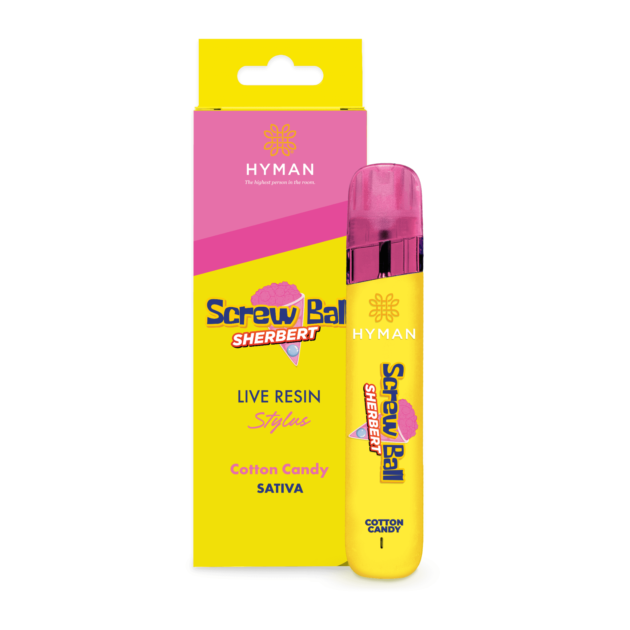 Screw Ball Sherbert | 1G Live Resin Disposable view 1