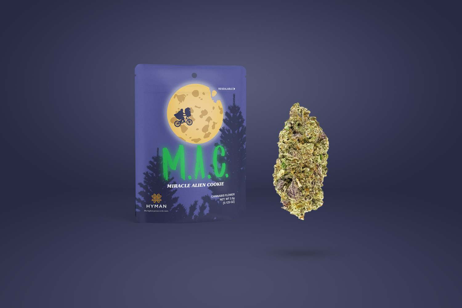 Miracle alien cookie, Weed Buds, Hyman Cannabis Strain