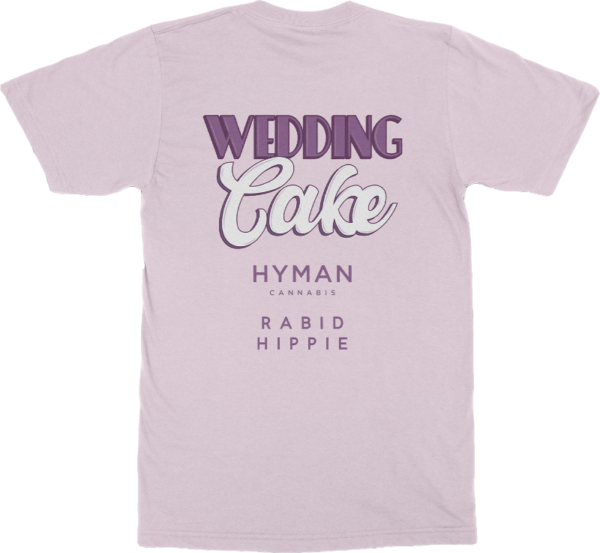 Wedding cake flower t shirt, Hyman Cannabis apparel, clothing, fashion, weed shirts