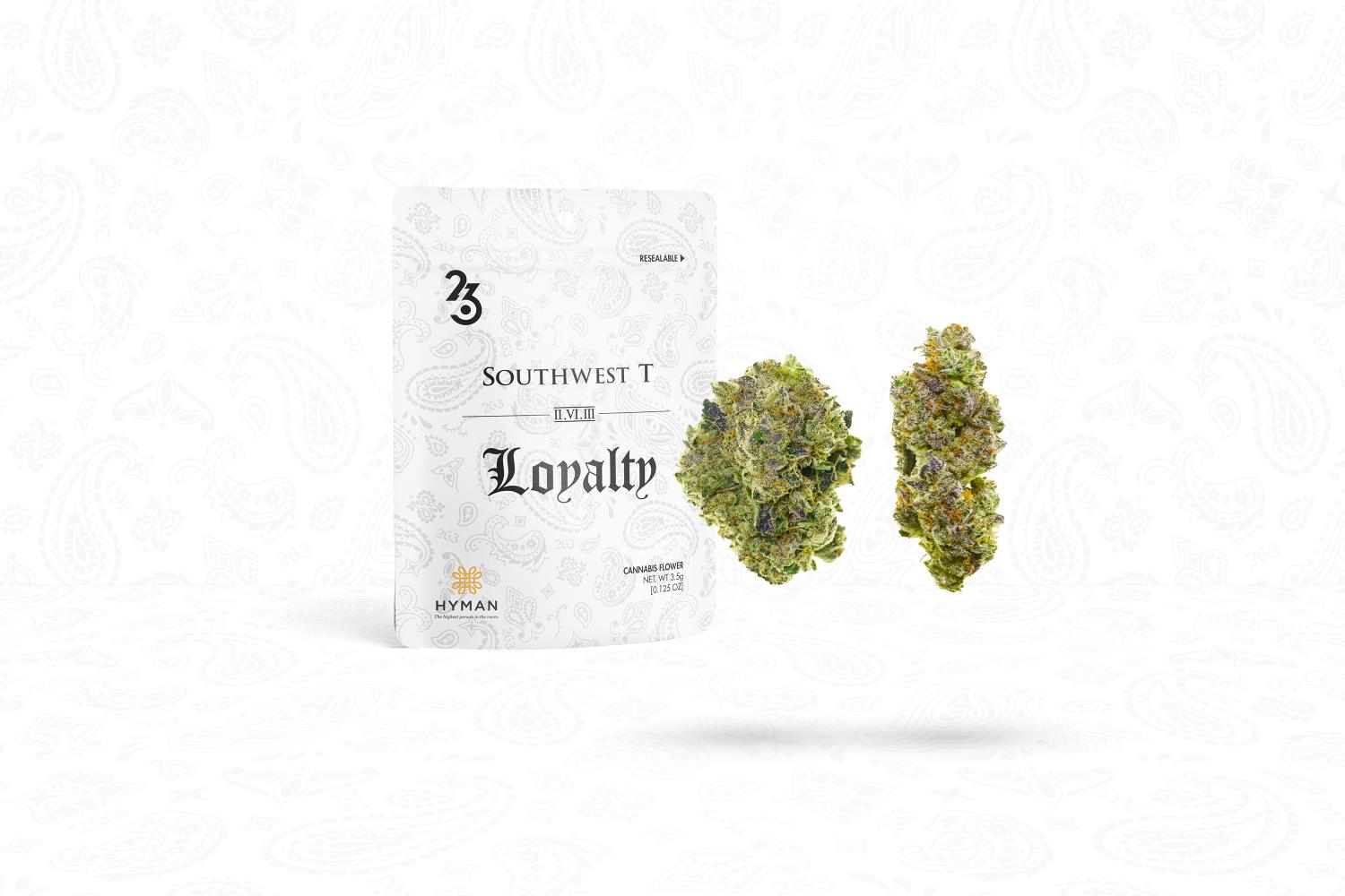 Southwest Tee Loyalty , Weed Buds, Hyman Cannabis Strain