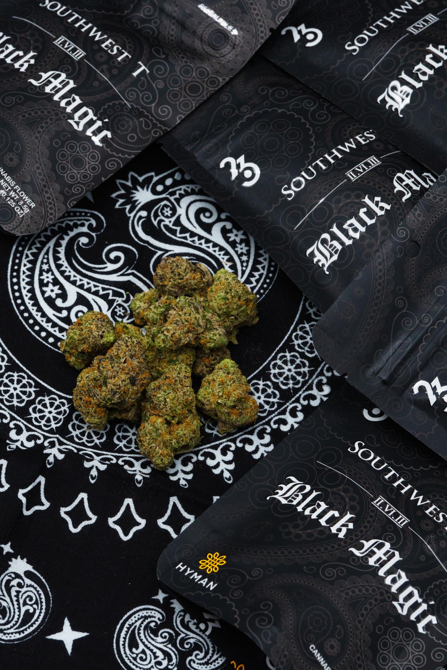 Black Magic, Weed Buds, Hyman Cannabis Strain